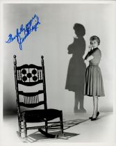 Janet Leigh signed 10x8 inch black and white photo. Good Condition. All autographs come with a