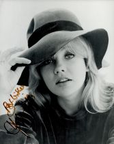 Hayley Mills signed 10x8 inch black and white photo. Good Condition. All autographs come with a