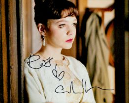 Carey Mulligan signed 10x8 inch colour photo. Good Condition. All autographs come with a Certificate