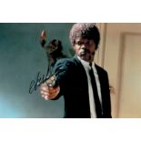 Samuel L Jackson signed 12x8 inch Pulp Fiction colour photo. Good Condition. All autographs come