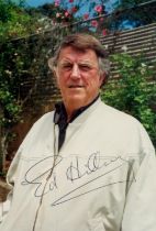 Edmund Hilary signed 6x4 inch colour photo. Good Condition. All autographs come with a Certificate