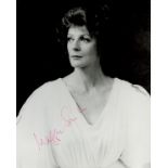 Maggie Smith signed 10x8 inch black and white photo. Good Condition. All autographs come with a