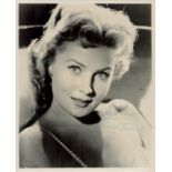 Rhonda Fleming signed 10x8 inch black and white photo. Good Condition. All autographs come with a