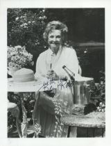 Beryl Reid signed 8x7 inch black and white photo. Good Condition. All autographs come with a