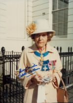 Odette Hallowes signed 7x5 inch colour photo. Good Condition. All autographs come with a Certificate