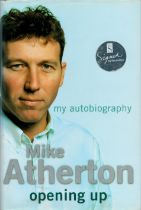 Mike Atherton signed My Autobiography first edition hardback book. Good Condition. All autographs