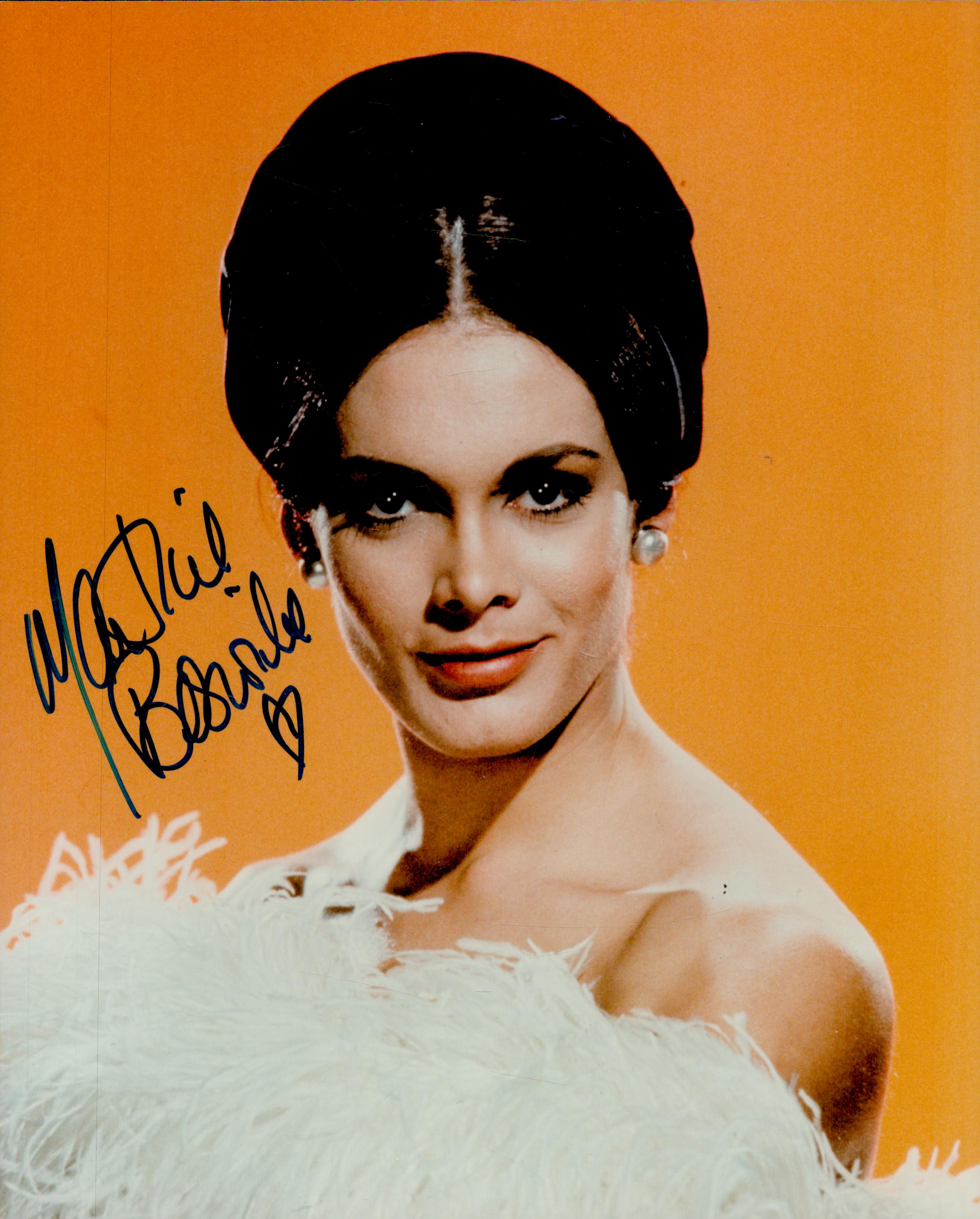 Martine Beswick signed 10x8 inch colour photo. Good Condition. All autographs come with a