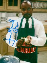 Joseph Marcell signed 8x6 inch colour photo. Good Condition. All autographs come with a