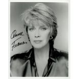 Anne Francis signed 10x8 inch black and white photo. Good Condition. All autographs come with a