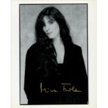 Mira Furlan signed 10x8 inch black and white photo. Good Condition. All autographs come with a