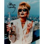 Joanna Lumley signed 10x8 inch colour photo. Good Condition. All autographs come with a