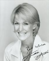 Annette Andre signed 10x8 inch black and white photo. Good Condition. All autographs come with a