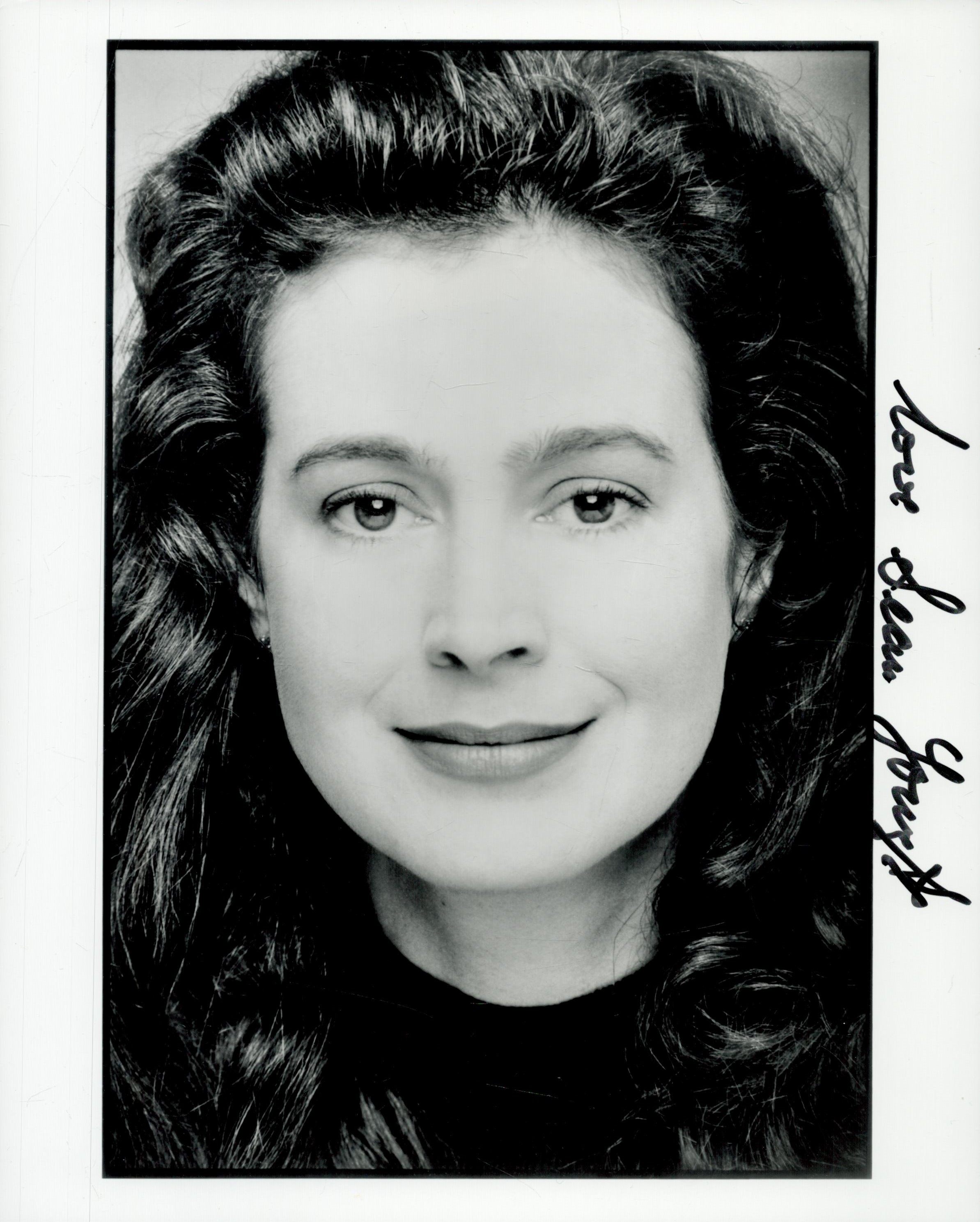Sean Young signed 10x8 inch black and white photo. Good Condition. All autographs come with a