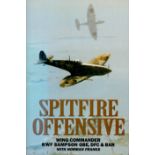 WWII Spitfire Offensive hardback book by the author Norman Franks unsigned. Good Condition. All