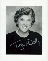 Tyne Daly signed 10x8 inch black and white photo. Good Condition. All autographs come with a