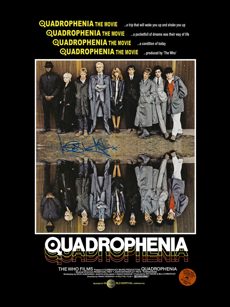 SALE! Lot of 4 Quadrophenia hand signed 16x12 photos. This is a beautiful lot of 4 hand signed large - Image 2 of 5