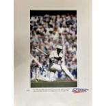 Clive Lloyd signed limited edition print with signing photo Captain of West Indies in 74 Test