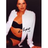 Neve Campbell signed 10x8 inch colour photo. Good Condition. All autographs come with a