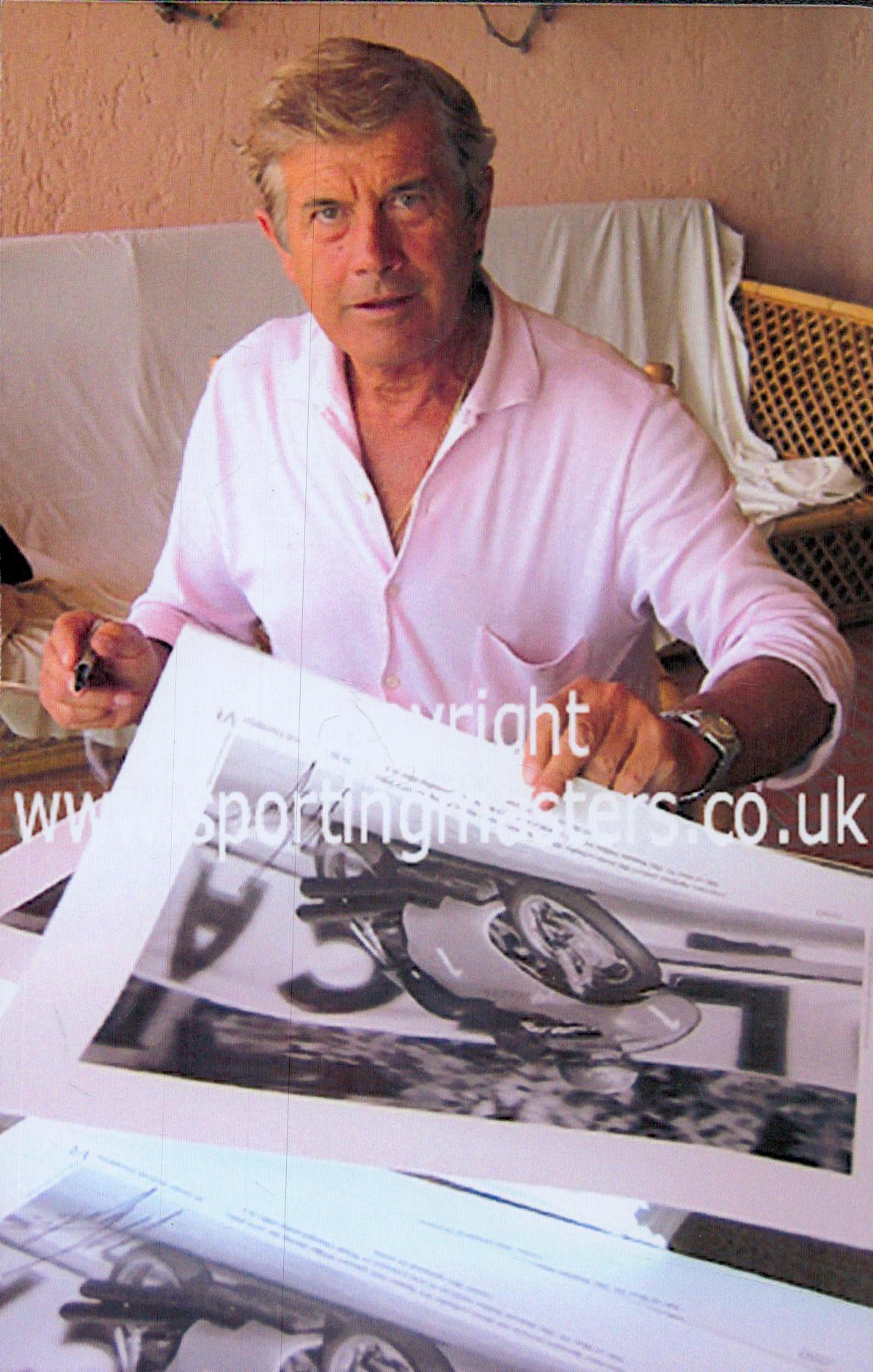 Giacomo Agostini signed limited edition print with signing photo Over the course of a remarkable - Image 2 of 2