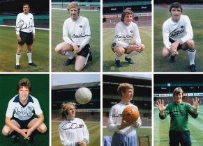 Autographed DERBY COUNTY 1970s 12 x 8 Photos : Lot of superb photos depicting members of Derby