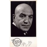 Telly Savalas signed 8x5 inch black and white Tales of the Unexpected promo photo. Good Condition.