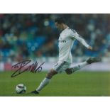 Cristiano Ronaldo signed 10x8 inch colour photo pictured in action for Real Madrid. Good