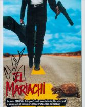 Carlos Gallardo signed 10x8 inch El Mariachi. Good Condition. All autographs come with a Certificate