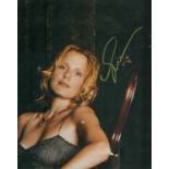 Emma Caulfield signed 10x8 inch colour photo. Good Condition. All autographs come with a Certificate