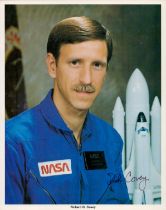 Richard O.Covey signed 10x8 inch NASA colour photo. Space, Astronaut. Good Condition. All autographs