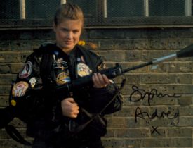 Sophie Aldred signed 10x8 inch Dr Who colour photo. Good Condition. All autographs come with a