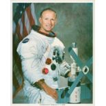 Gerald P. Carr signed 10x8 inch NASA colour photo. Space, Astronaut. Good Condition. All