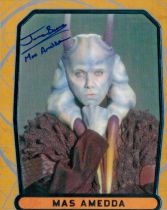 Jerome Blake signed 10x8 inch Mas Ameda Star Wars colour photo. Good Condition. All autographs