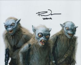 Paul Warren signed 10x8 inch Star Wars colour photo. Good Condition. All autographs come with a