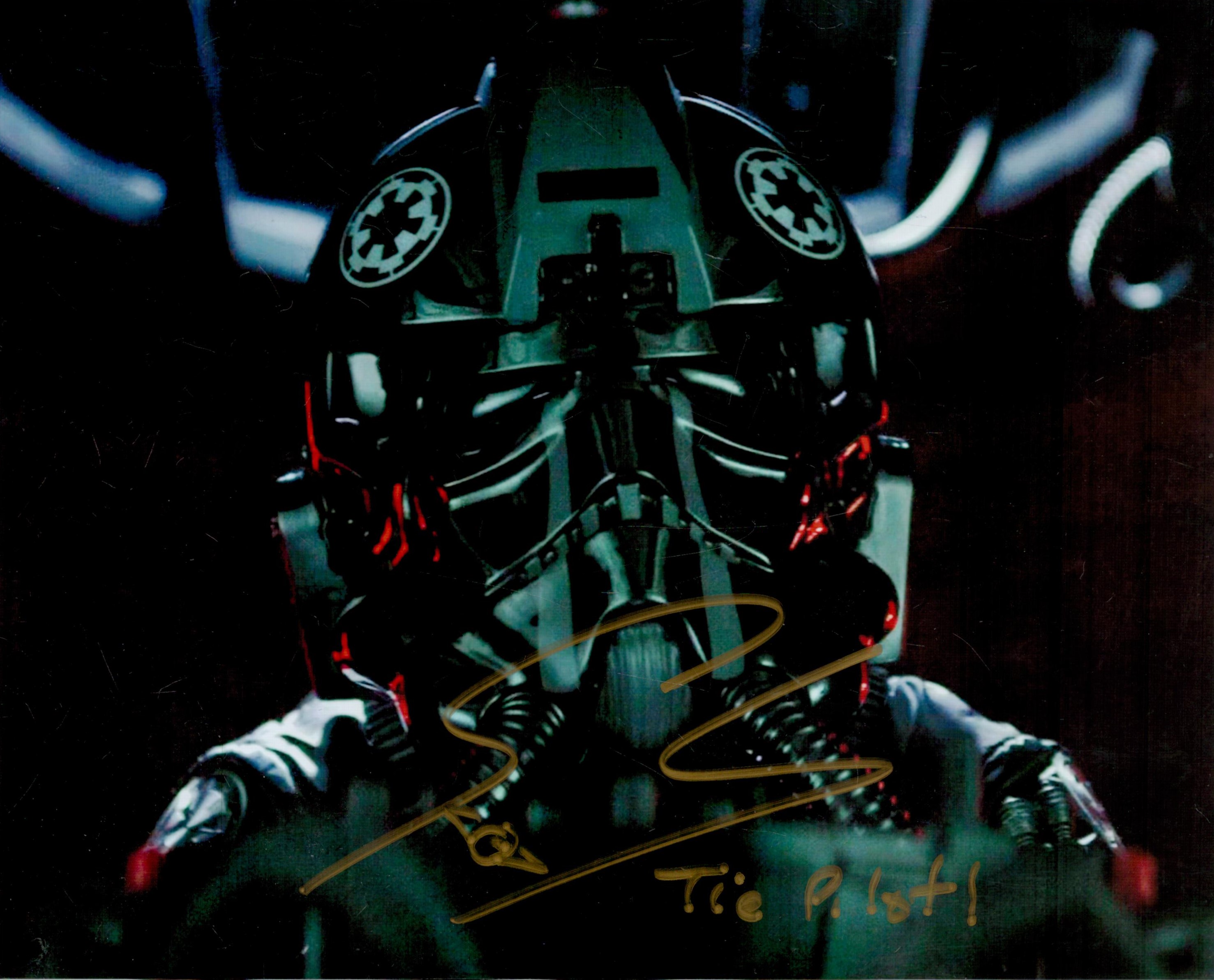 Gary Kiely signed 10x8 inch Star Wars colour photo. Good Condition. All autographs come with a