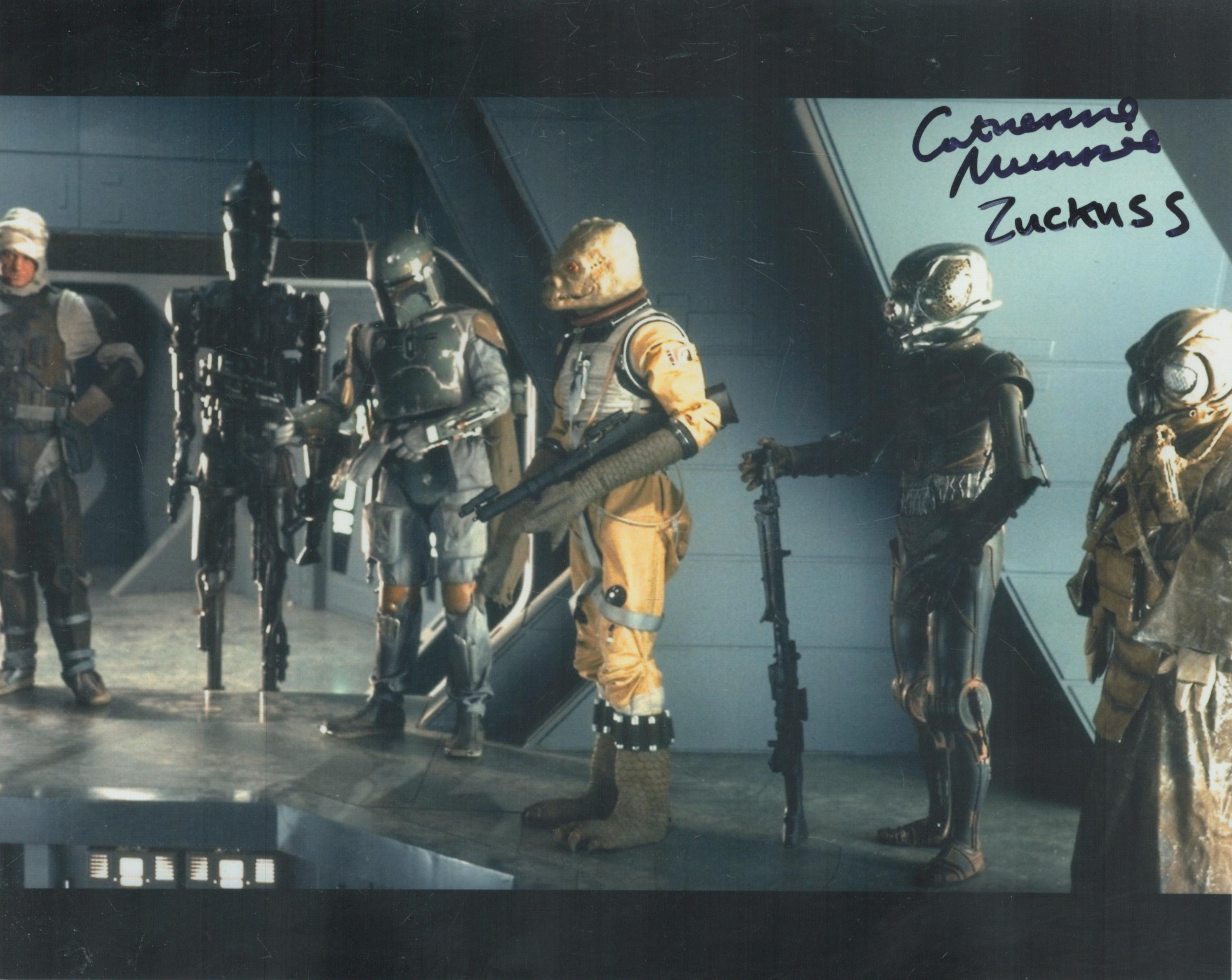 Catherine Monroe signed 10x8 inch Star Wars colour photo. Good Condition. All autographs come with a