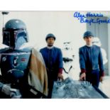 Alan Harris signed 10x8 inch Star Wars colour photo. Good Condition. All autographs come with a