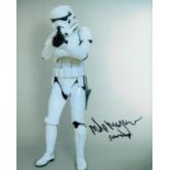 Mike Mungarvin signed 10x8 inch Star Wars colour photo. Good Condition. All autographs come with a