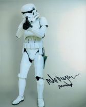 Mike Mungarvin signed 10x8 inch Star Wars colour photo. Good Condition. All autographs come with a