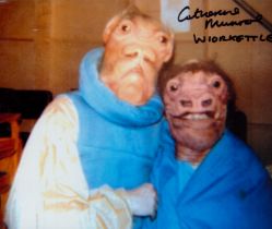 Catherine Monroe signed 10x8 inch Star Wars colour photo. Good Condition. All autographs come with a