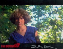 Shelley Bruce signed 10x8 inch The Burning colour photo. Good Condition. All autographs come with