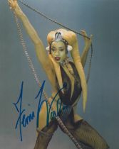 Femi Taylor signed 10x8 inch Star Wars colour photo. Good Condition. All autographs come with a