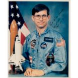 Bob Cenker signed 10x8 inch NASA colour photo. Space, Astronaut. Good Condition. All autographs come