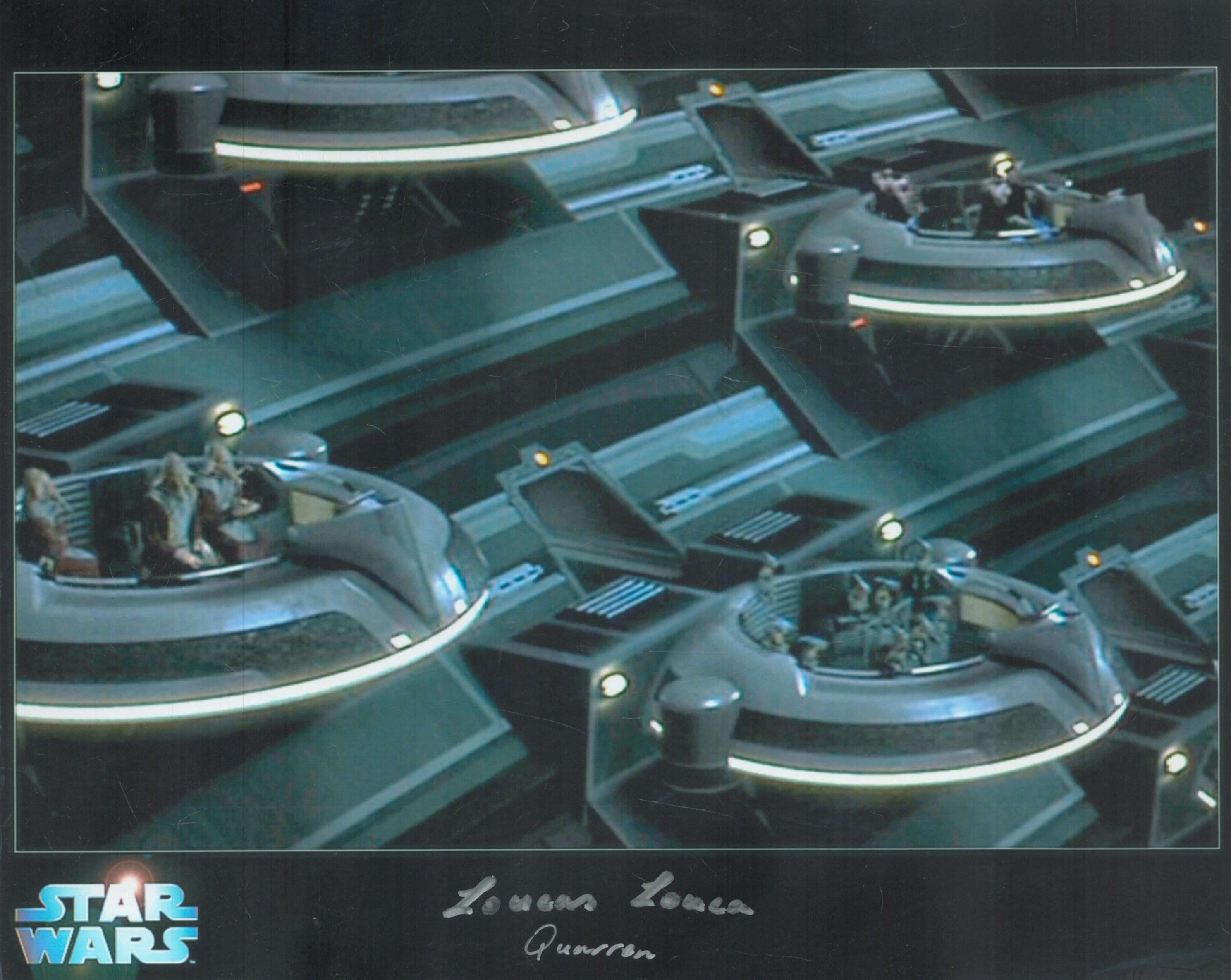 Luca Lucas signed 10x8 inch Star Wars colour promo photo. Good Condition. All autographs come with a