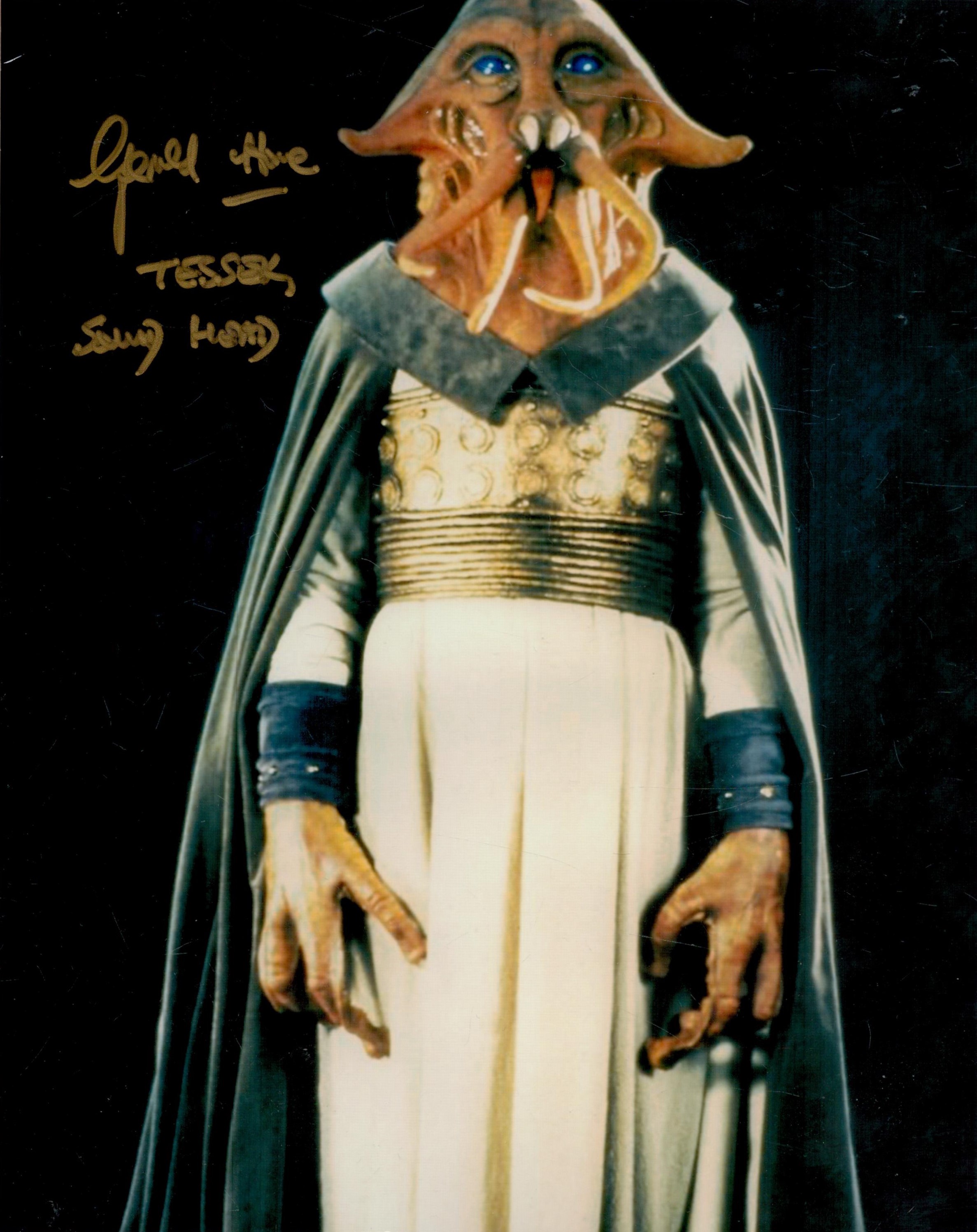 Gerald Home signed 10x8 inch Star Wars colour photo. Good Condition. All autographs come with a