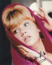 Hayley Mills, Oscar winning British TV and movie star signed 8x10 colour portrait photo. Good