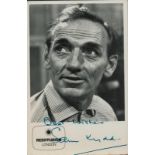Sam Kydd signed Vintage Promo Black and White Photo. Approx. 5.5x3.5 Inch. Was a British actor. Good