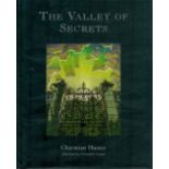 The Valley of Secrets by Charmain Hussey signed by author and illustrator Christopher Crump,