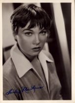 Shirley MacLaine signed 7x5inch black and white photo. Good Condition. All autographs come with a