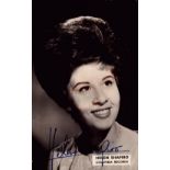 Helen Shapiro signed 6x4inch black and white photo. Good Condition. All autographs come with a