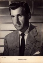 Stewart Granger signed 6x4 inch black and white photo. Good Condition. All autographs come with a